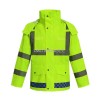 贵阳荧光绿反光雨衣 执勤防护雨衣生产厂家