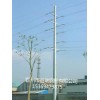 衢州市双回路10kv-35kv直线钢管杆 电力输电耐张钢管杆