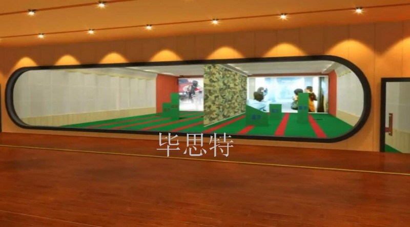 室内外靶场建设自动报靶系统战术训练模拟影像对抗训练北京毕思特科技0