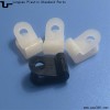 面板灯R型线夹UC-0（1/8）电缆夹塑料固定压线夹龙三供应